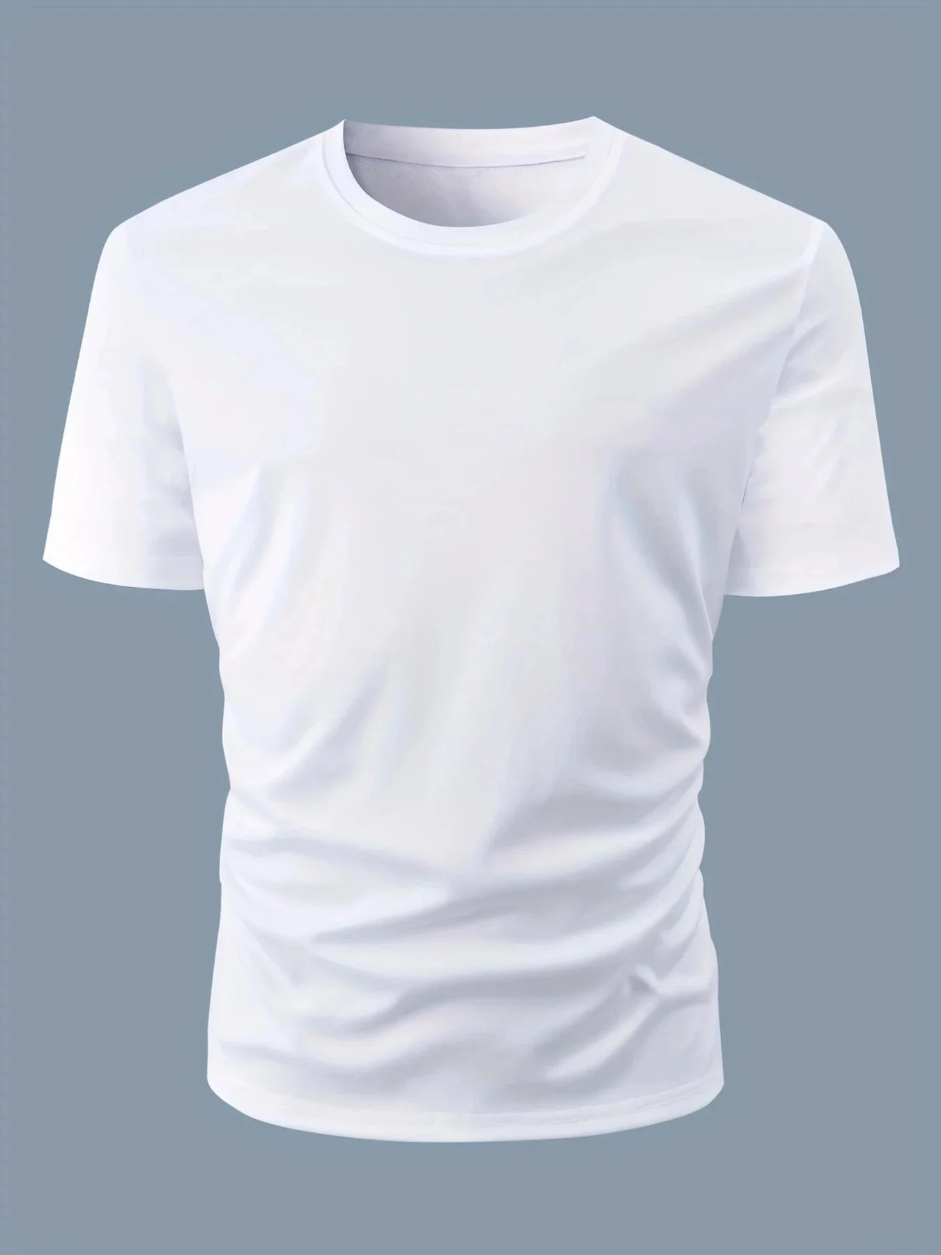Men's 100% cotton casual sports loose fit California West Coast print round neck short sleeved T-shirt top