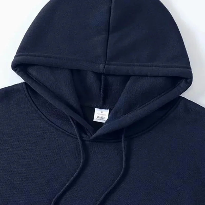 European 250G heavy-duty fabric men's hoodie Mens Pollover Spring Autumn warm Sports Hoodie Harajuku Unisex Clothing