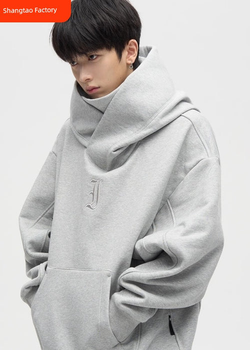 Heavy Weight High Street Oversize Outwear Hooded Sweatshirt