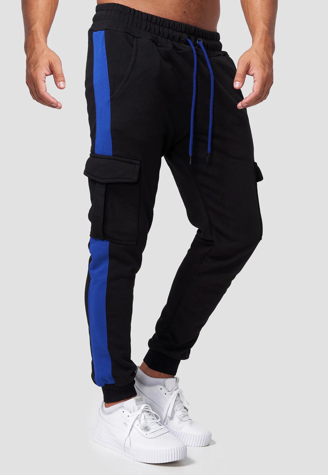 New Winter Sweatwear Men Plush  Fleece Sweatpant Lambswool Thermal Trousers Casual Pants Windproof Warm Cotton Pants