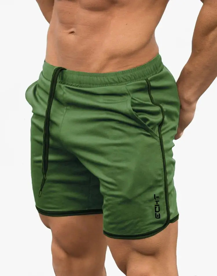 Summer Men Sports Running Shorts Training Soccer Tennis Workout GYM breathable Quick Dry Outdoor Jogging Men Elastic Shorts