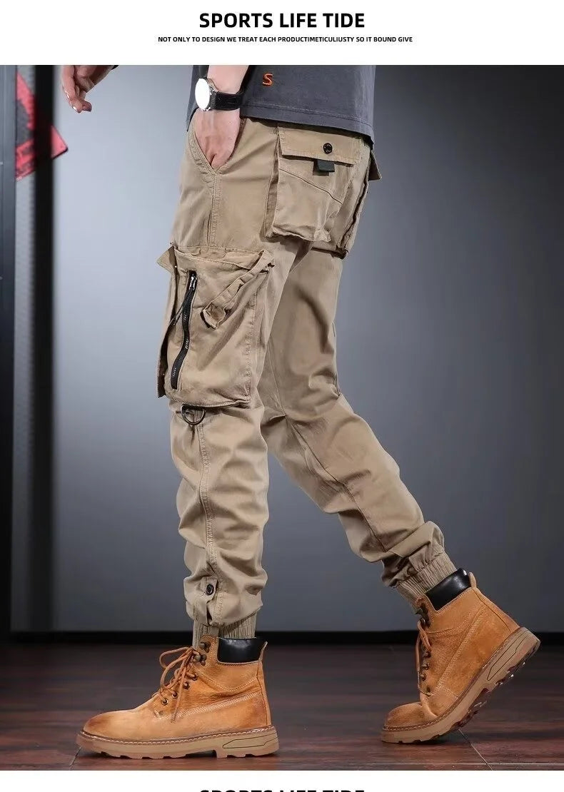 Workwear pants men's straight leg 2025 new functional urban outdoor commuting mountain tactical casual pants