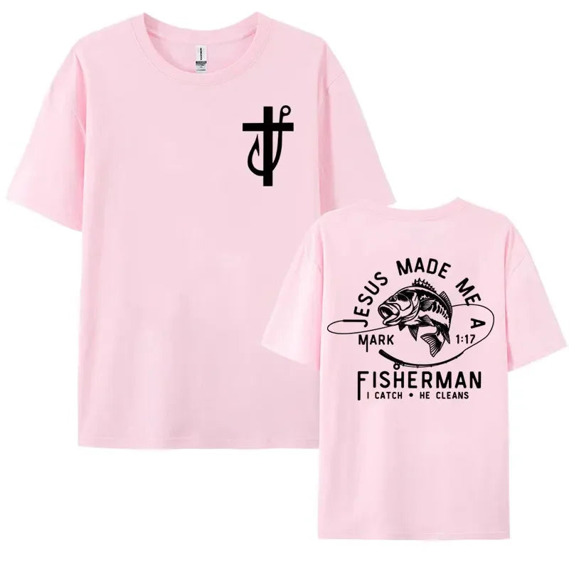 Men Christian Gifts Bible Verse Print T-Shirt Women Clothing Aesthetic Oversized T Shirts 100% Cotton Cozy Short Sleeve T-shirts