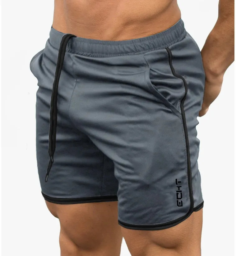Summer Men Sports Running Shorts Training Soccer Tennis Workout GYM breathable Quick Dry Outdoor Jogging Men Elastic Shorts