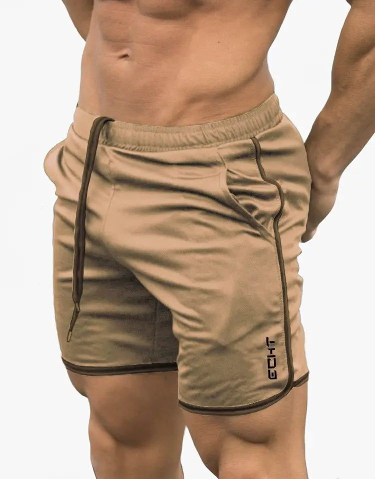 Summer Men Sports Running Shorts Training Soccer Tennis Workout GYM breathable Quick Dry Outdoor Jogging Men Elastic Shorts