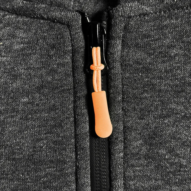Men's Hooded Sweatshirts for Men Streetwear Autumn Winter Punk Style Tracksuit Sportswear Zip Up Hoodie Male