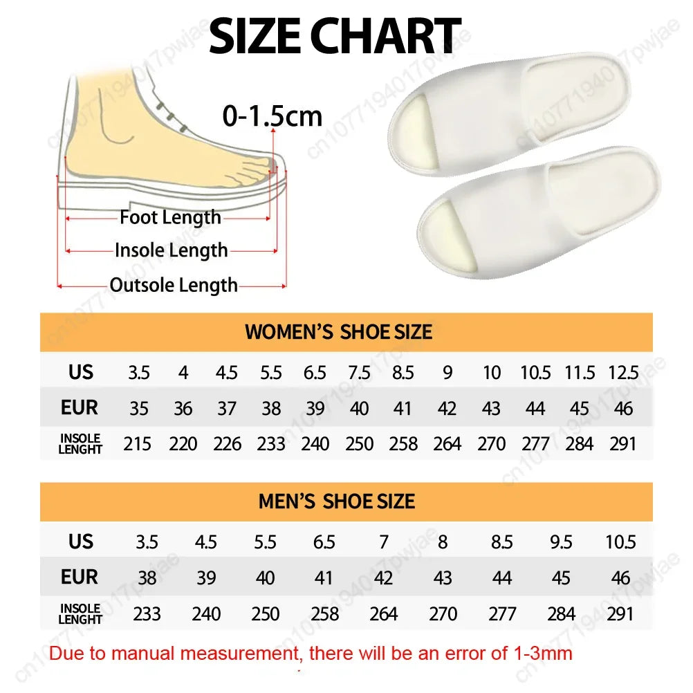 The S-Stones Shoes Soft Sole Sllipers Home Clogs Customized Step on Water Shoes Mens Womens Teenager Step in Sandals