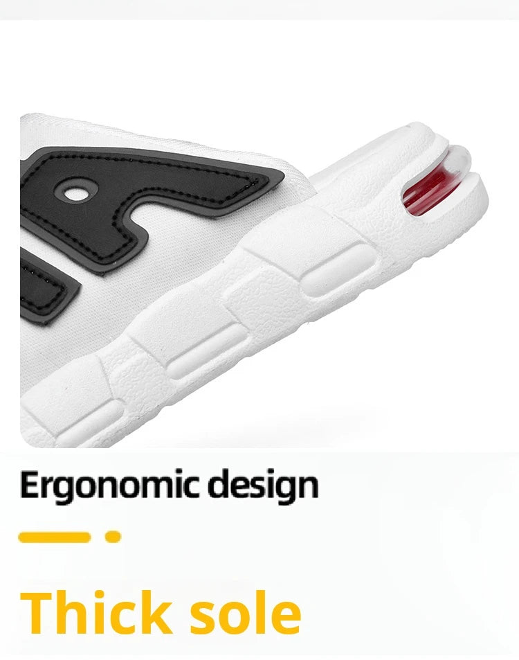 Slippers Men Air Cushion Design Slide Man Summer New PVC Soft Non-slip Men's Sports Slippers for Men Flip Flops Chanclas Hombre