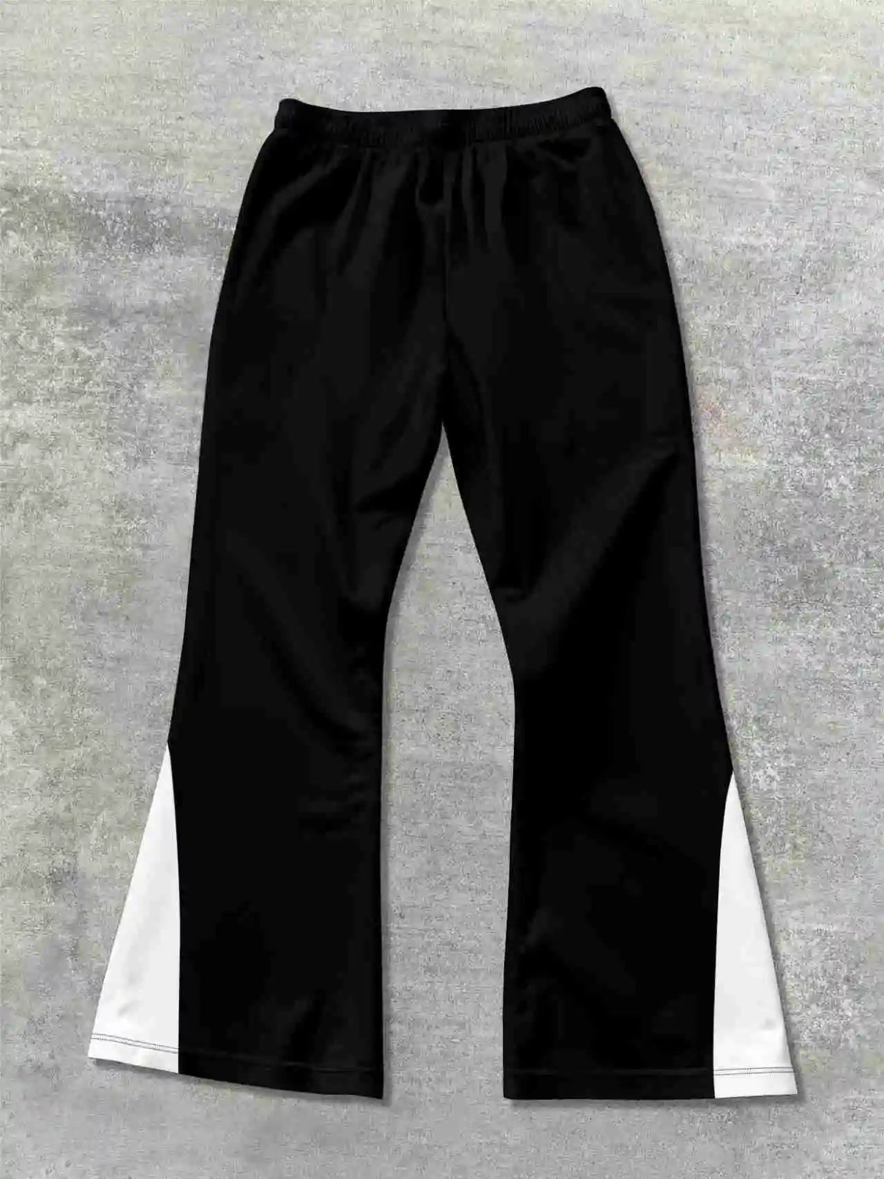 Y2k Flared Pants Men Loose 3D Print Trousers Casual Sweatpants Mid Waist Sporty Female Clothes Streetwear Hip Hop Vintage Pants