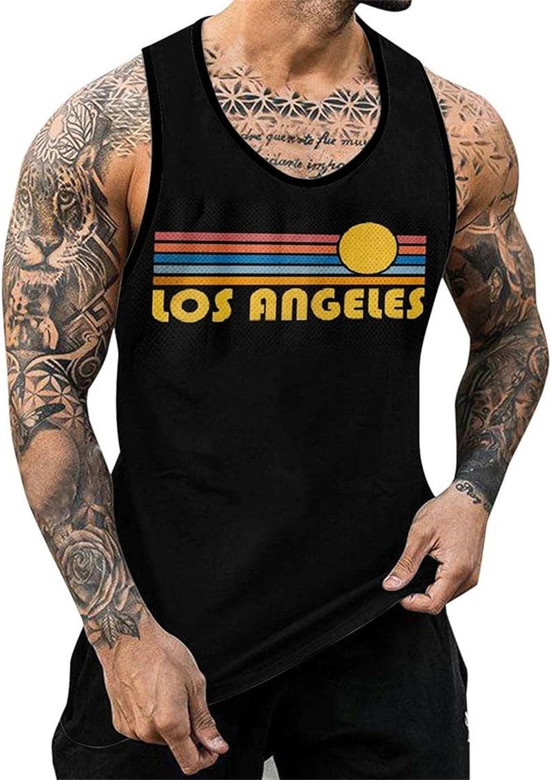 Newest Cool 3D Tank Tops Man Fashion Casual Sleeveless Tops Men Women Summer Streetwear Fitness Vest Bodybuilding Tank Tops Tee