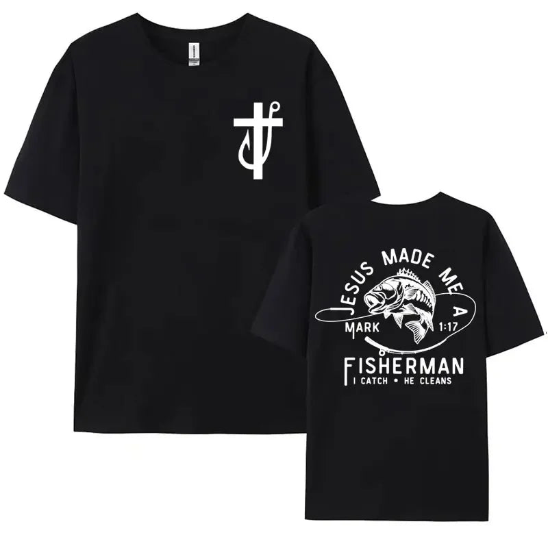 Men Christian Gifts Bible Verse Print T-Shirt Women Clothing Aesthetic Oversized T Shirts 100% Cotton Cozy Short Sleeve T-shirts