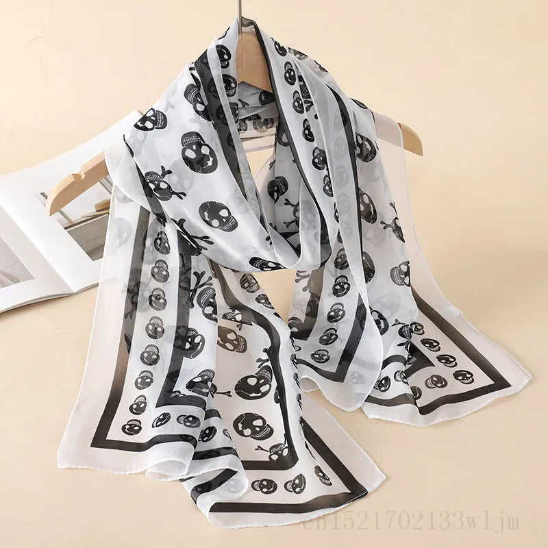 New Fashion Spring/Summer Women Print Headband Beach Chiffon Scarf Shawls Female Long Wraps Panama Beach Sunscreen Hijab