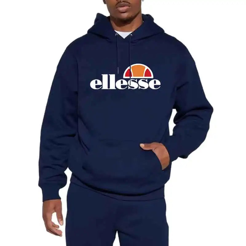 European 250G heavy-duty fabric men's hoodie Mens Pollover Spring Autumn warm Sports Hoodie Harajuku Unisex Clothing