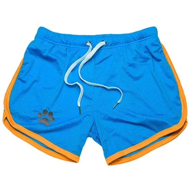 NEW Summer Sports Shorts Men Fitness Sweatpants 12 colors Breathable Short Pants Mens Gym Quick Dry jogger mesh men beach Shorts