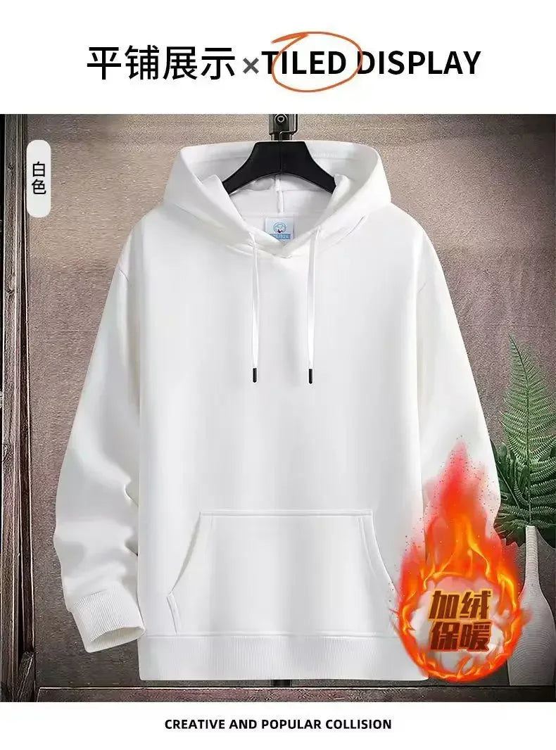 Stylish Men and Women Hoodies Cozy Loose Fit Pullover with Hood Perfect for Spring and Autumn Casual Outfits and Couples
