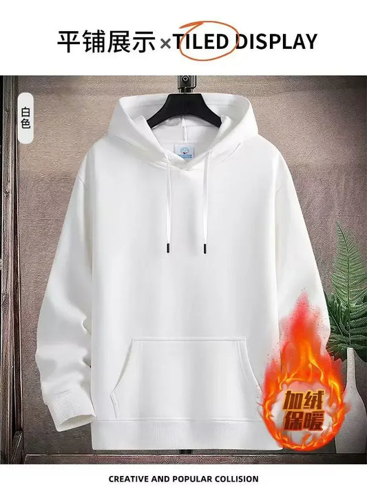 Stylish Men and Women Hoodies Cozy Loose Fit Pullover with Hood Perfect for Spring and Autumn Casual Outfits and Couples