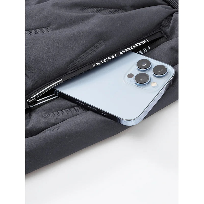 Men's Casual Pants Sets Man Autumn 2025 warm plus thickened Youth Clothing Trousers Y2k Baggy Windproof and warm casual pants