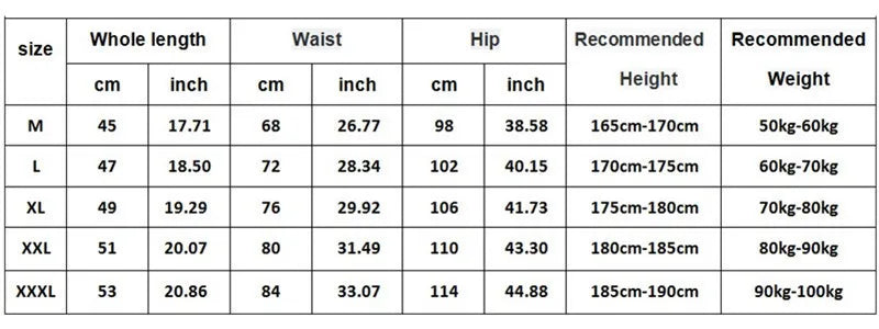 Men's casual shorts for street wear men's gym fitness shorts for joggers under fitness quick drying men's shorts