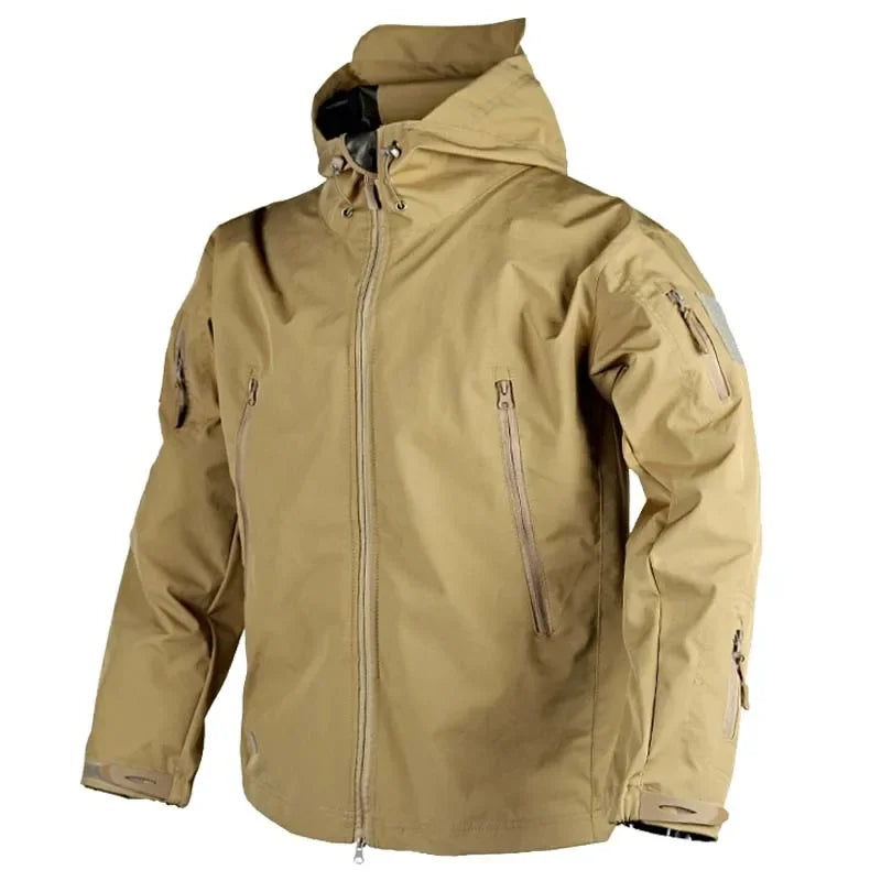 Men's Tactical Outdoor Jacket Army Summer Lightweight Climbing Training Windproof Windbreaker Anti - UV Tear - Resistant Smooth