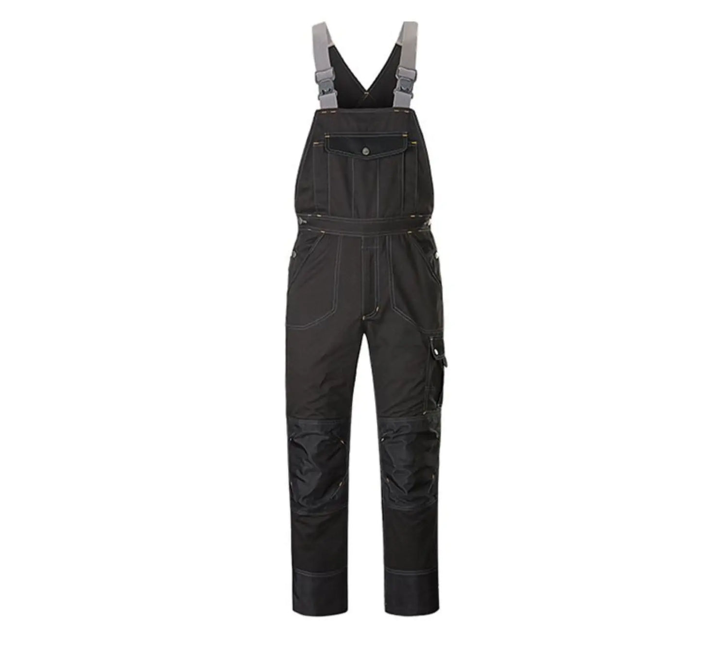 Welding Suit Working Bib Overalls Protective Working Jacket Men Workwear Tooling Uniform Mechanic Multi-Pocket Cargo Pants S-5XL