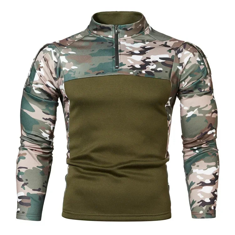 New Pullovers Outdoor Sweatshirt Men Casual Slim Uniform Camouflage Hoodie Clothes Jogging Sweatshirts Long Sleeve Tops