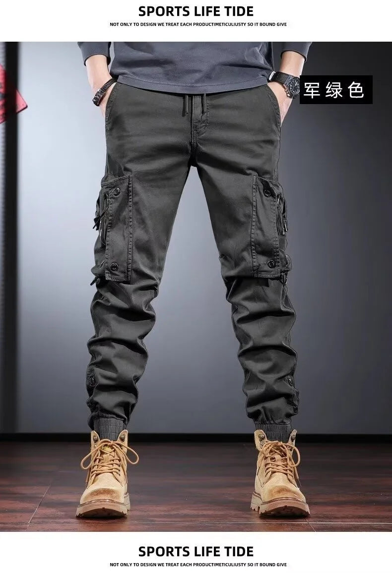 Workwear pants men's straight leg 2025 new functional urban outdoor commuting mountain tactical casual pants