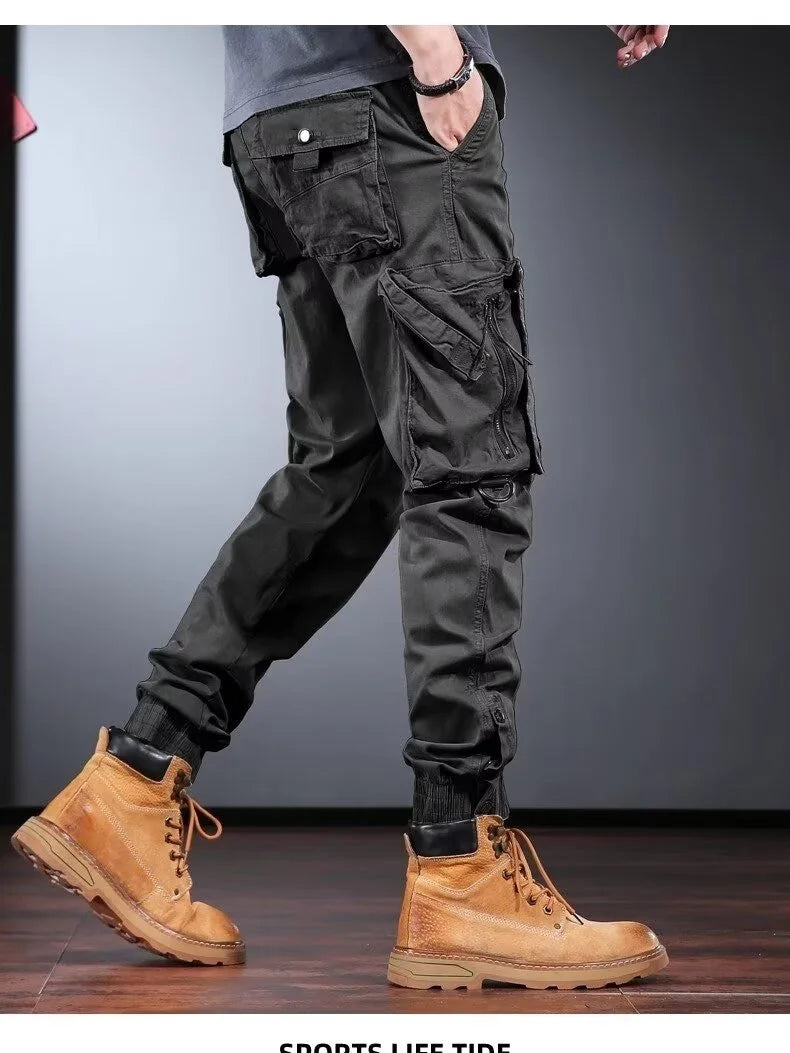 Workwear pants men's straight leg 2025 new functional urban outdoor commuting mountain tactical casual pants