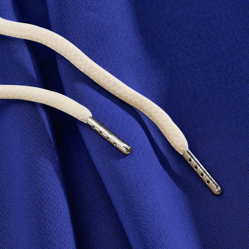 American New Men's Sports Pants Spring and Autumn Breasted Plaid Stitching Design Casual Pants Loose Straight Men's Sweatpants