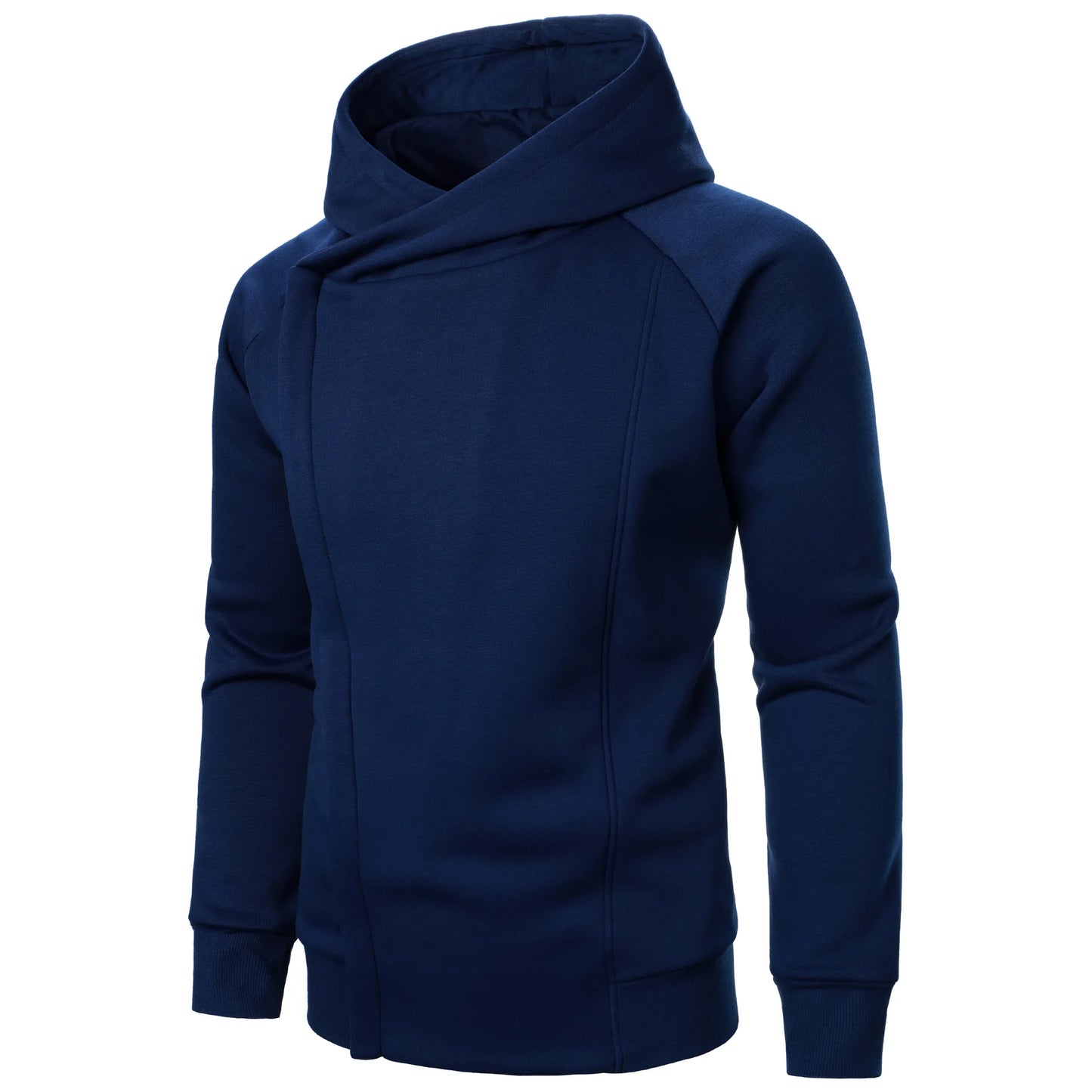 New Men Sweatshirts Jackets Korean Style Daily Casual Sportwear Simple Side Zipper Hooded Tracksuits Youth Hoodies Outerwear