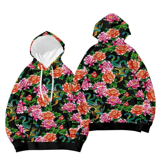 New 3D Printing Flower Fashion Men Women Tracksuits Crewneck  Hoodies Plus Size S-7XL Harajuku Four Seasons Casual