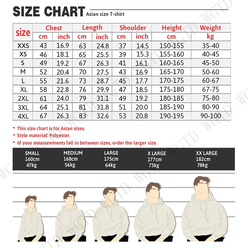 Hoodies Japanese Anime Akira Print Sweatshirts Men Women Unisex Fashion Sweatshirt Oversized Hoodie Long Sleeves Pullover Coat