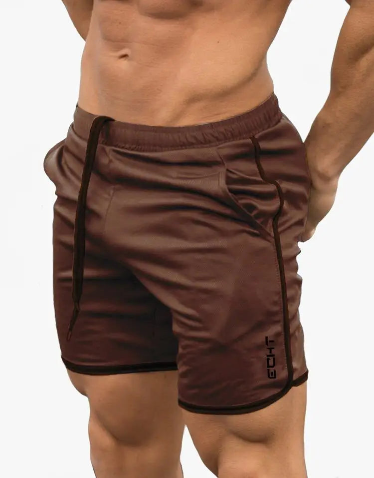 Summer Men Sports Running Shorts Training Soccer Tennis Workout GYM breathable Quick Dry Outdoor Jogging Men Elastic Shorts