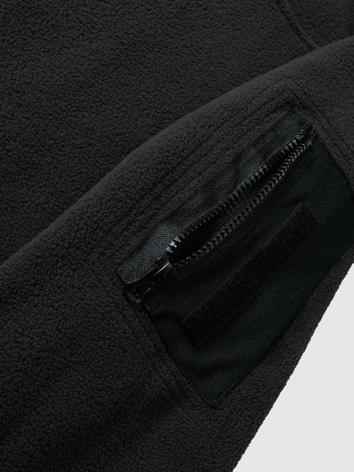 Men's Warm Polar Fleece Hoodies Spring Autumn Winter Tactical Long Sleeve Pullover Fashion Zipper Design Sweatshirt Streetwear