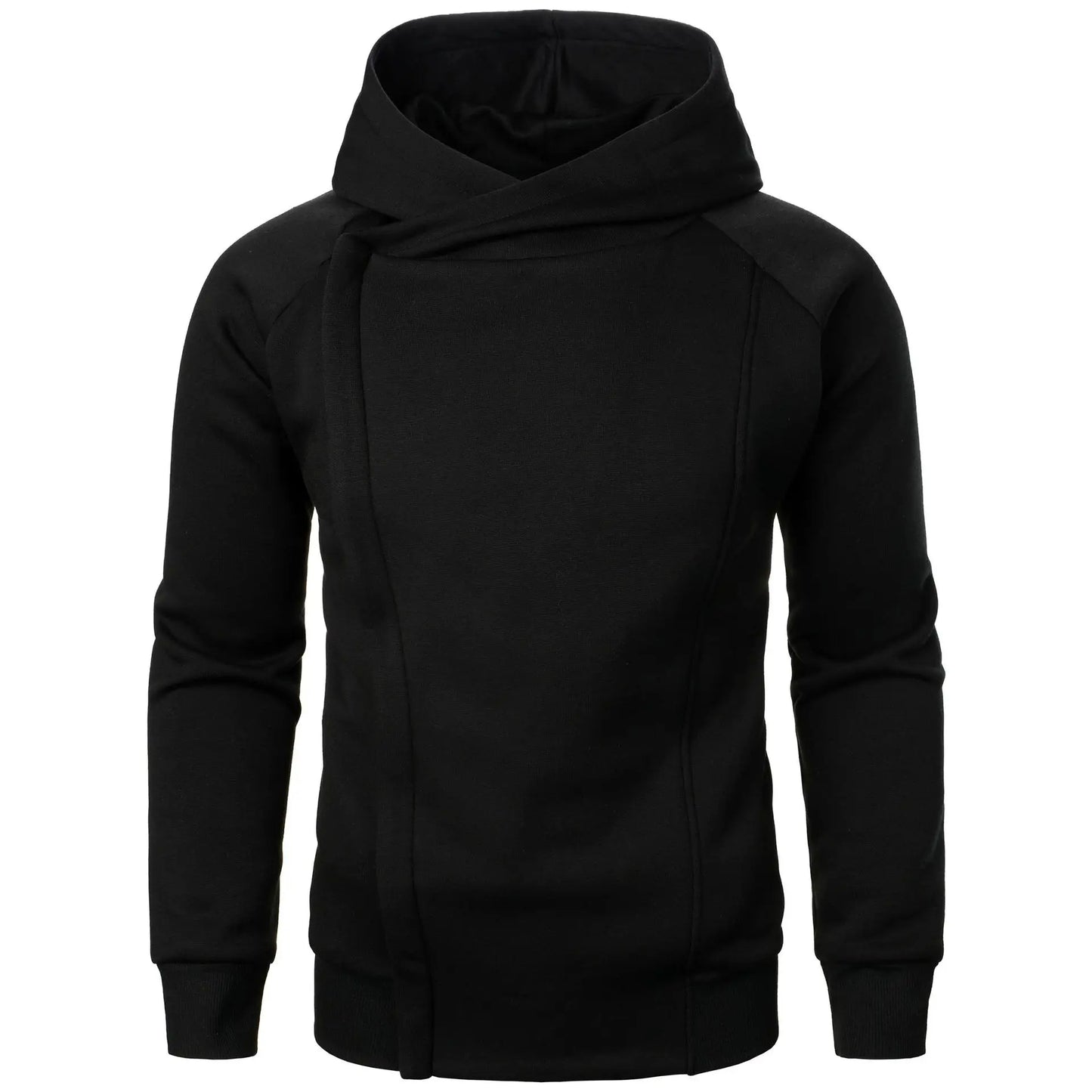 New Men Sweatshirts Jackets Korean Style Daily Casual Sportwear Simple Side Zipper Hooded Tracksuits Youth Hoodies Outerwear