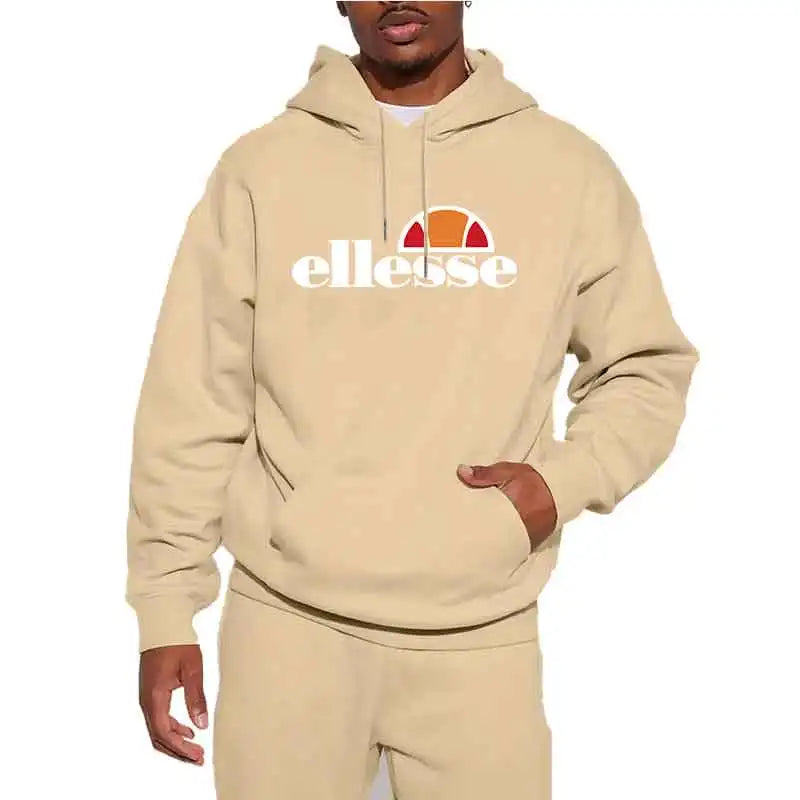 European 250G heavy-duty fabric men's hoodie Mens Pollover Spring Autumn warm Sports Hoodie Harajuku Unisex Clothing