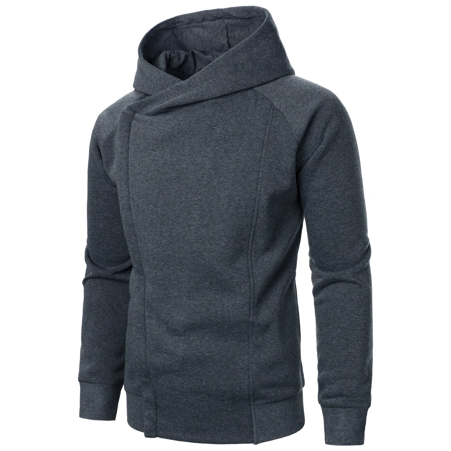 New Men Sweatshirts Jackets Korean Style Daily Casual Sportwear Simple Side Zipper Hooded Tracksuits Youth Hoodies Outerwear