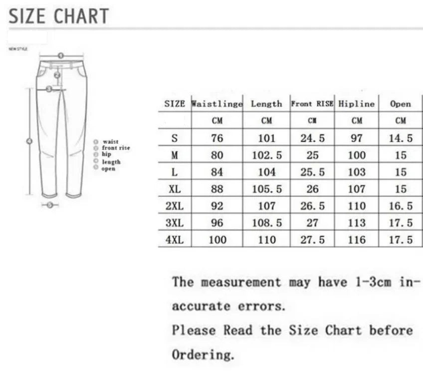 2025 New Men Street Elastic Denim Jeans Multi Pockets Cargo Pants Casual Slim Denim Trousers Fashion Y2k Joggers Baggy Man Pants