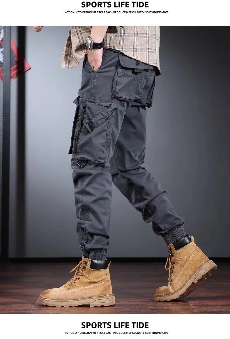Workwear pants men's straight leg 2025 new functional urban outdoor commuting mountain tactical casual pants