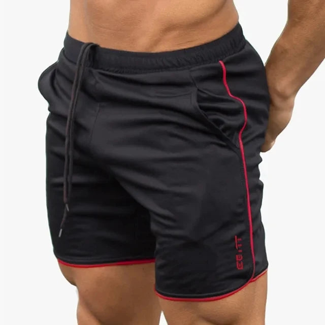 Summer Men Sports Running Shorts Training Soccer Tennis Workout GYM breathable Quick Dry Outdoor Jogging Men Elastic Shorts