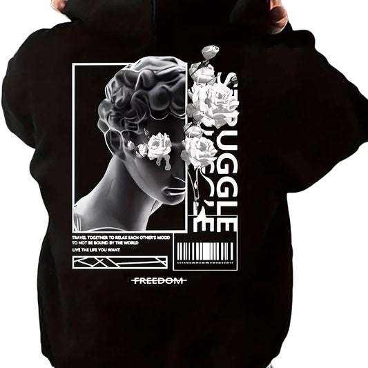 Men's Casual Fashion Trend Street Style Hoodie and Daily Wear Comfort Version 2025 Autumn and Winter New Hot-selling Models