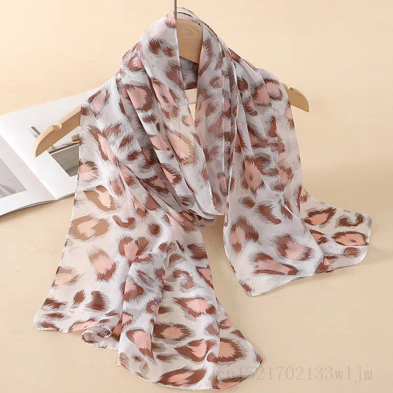 New Fashion Spring/Summer Women Print Headband Beach Chiffon Scarf Shawls Female Long Wraps Panama Beach Sunscreen Hijab