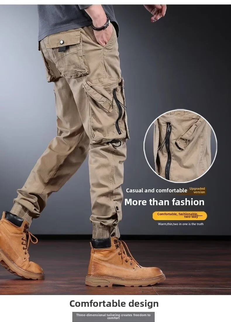 Workwear pants men's straight leg 2025 new functional urban outdoor commuting mountain tactical casual pants