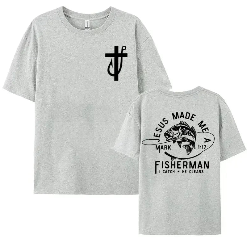 Men Christian Gifts Bible Verse Print T-Shirt Women Clothing Aesthetic Oversized T Shirts 100% Cotton Cozy Short Sleeve T-shirts