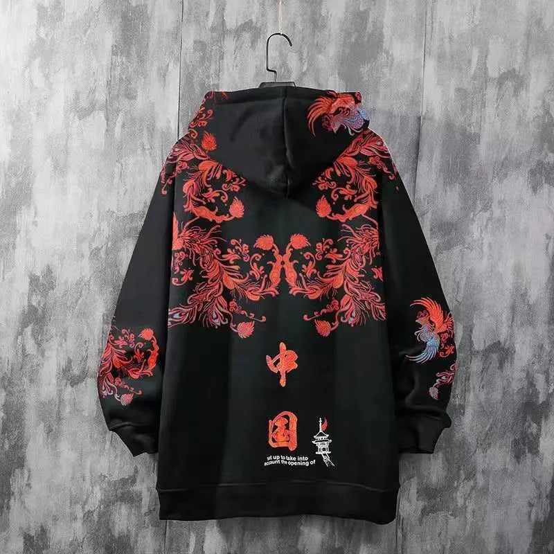 sudaderas con capucha loft print hoodie y2k clothes harajuku Men's anime hip-hop japanese streetwear Sweatshirt hoodies men kpop