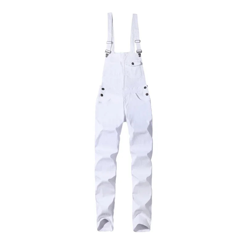 Fashion Youth Strap Pants Streetwear Male Slim Fit Splicing Pocket Straight Trousers Four Seasons Daily Casual Men's Clothing 23