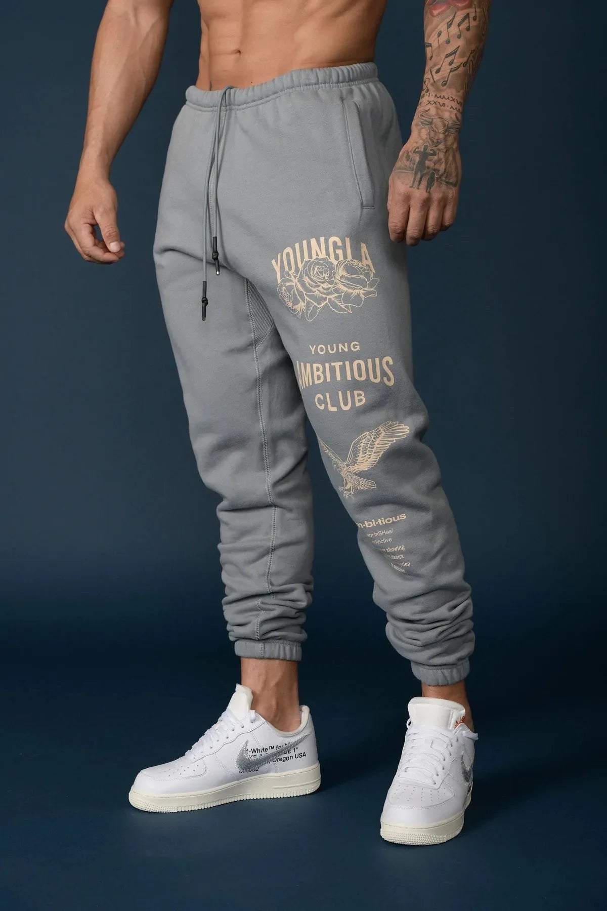 New Men's Sweatpants Gym Sports Fitness Running Basketball Training Pants Casual Pants American Style Fashion Brand Clothing