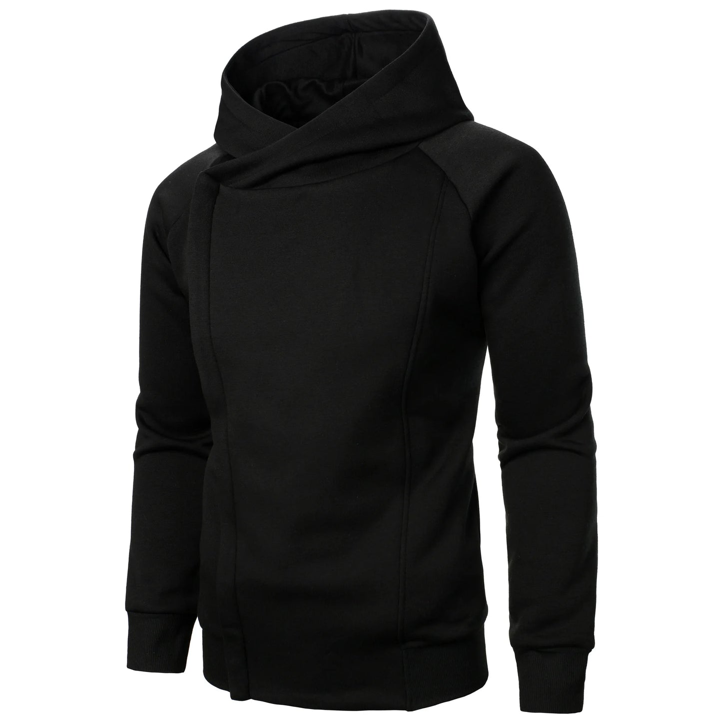 New Men Sweatshirts Jackets Korean Style Daily Casual Sportwear Simple Side Zipper Hooded Tracksuits Youth Hoodies Outerwear