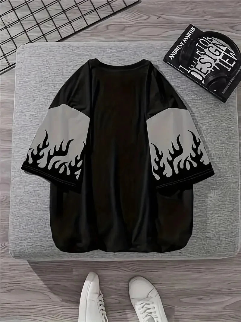 The 3D printed men's T-shirt for the summer of  is a bestseller for sports fitness exercise casual fashion and lightness