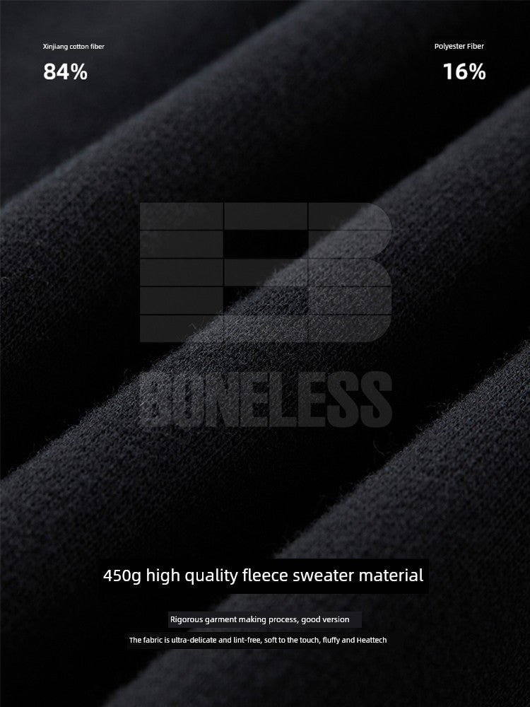 Boneless Arc American Spring & Fall Hooded Sweatshirt