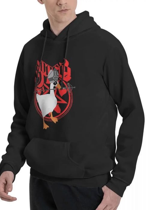 2024 Top Quality Untitled Metal Band Classic Men's Sweater Loose kangaroo pocket version Men's hoodie